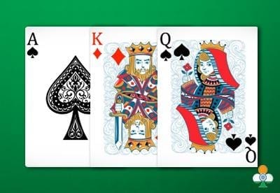 teen patti Sequence of ace, king and queen